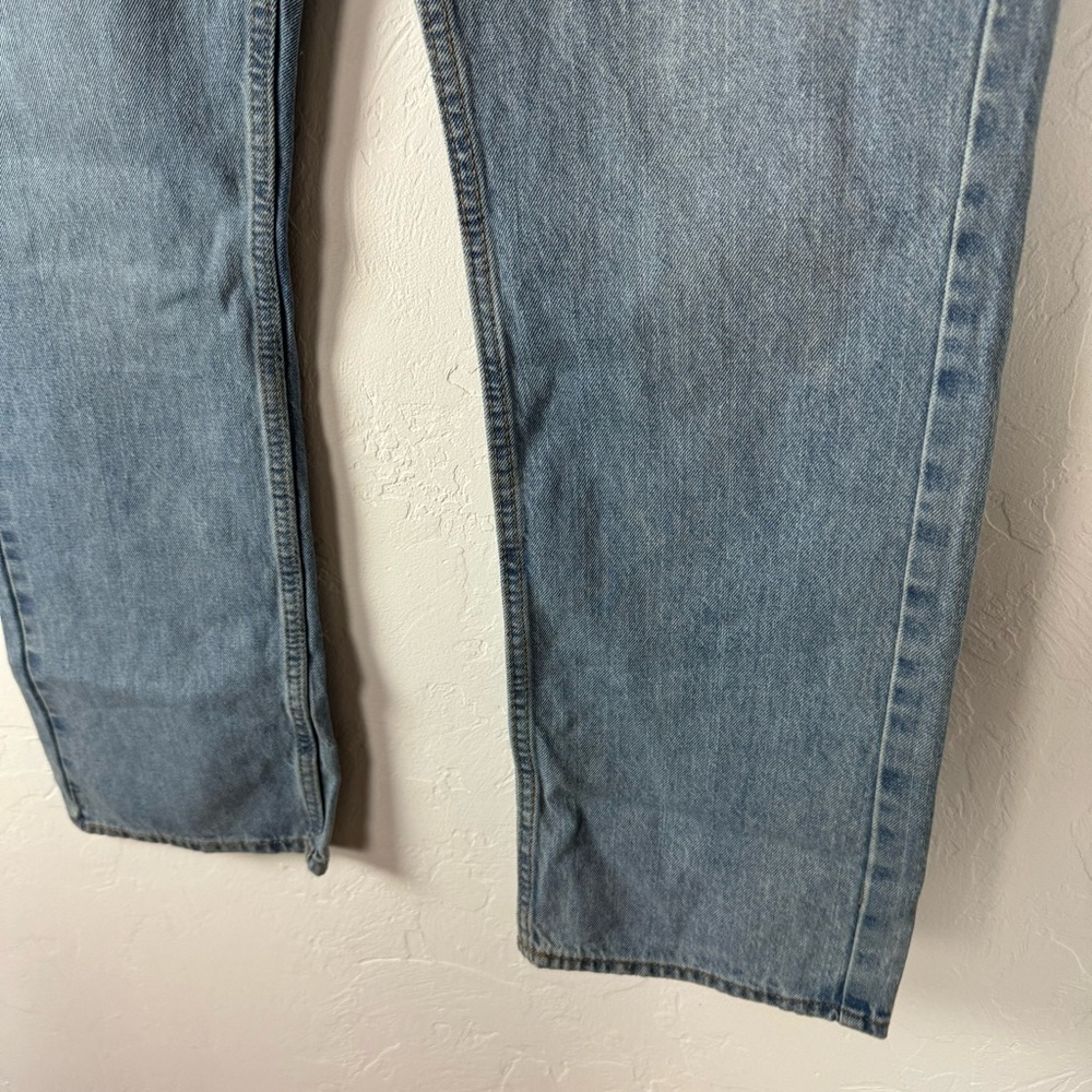 Old Navy Jeans Denim Wow Straight Non Stretch Light Wash Blue Solid‎ 90s Fit - Picture 5 of 9
